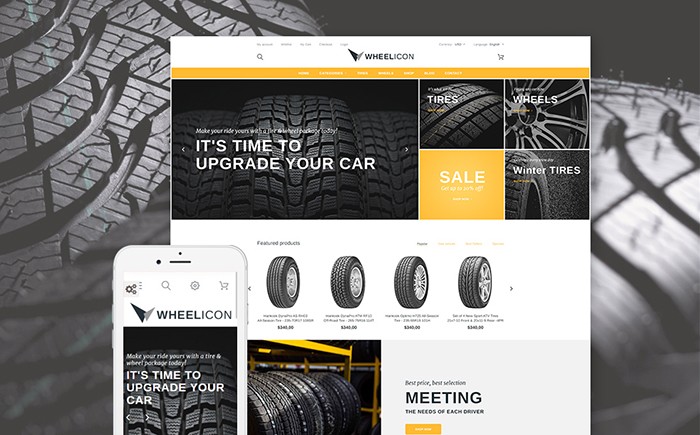 Wheelicon – Gorgeous PrestaShop Template