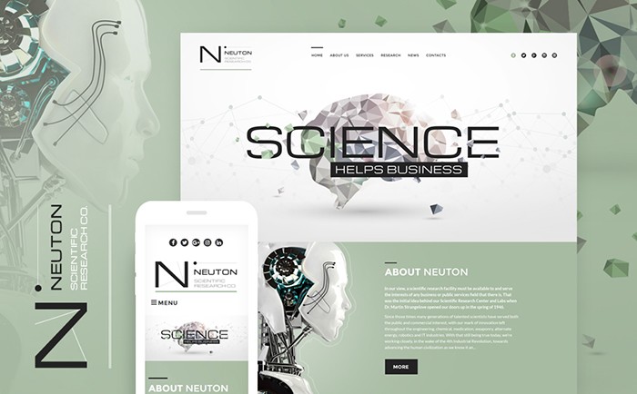 Online Lab Responsive WordPress Theme