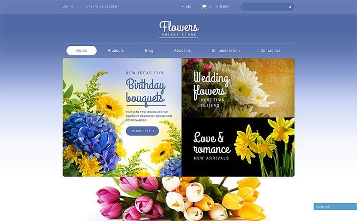 Flowers Store Shopify Theme