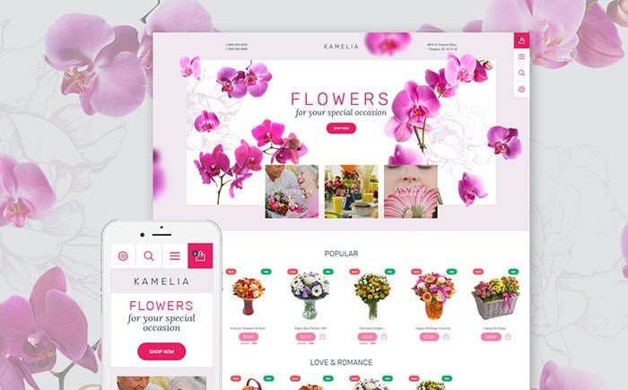 Kamelia PrestaShop Theme