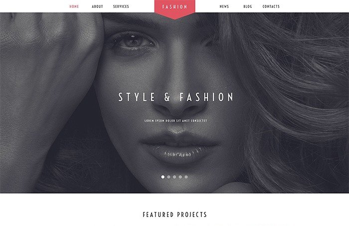 Fashion Stylist Salon WordPress Theme