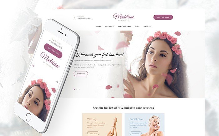 Madelaine - Healthcare WordPress Theme