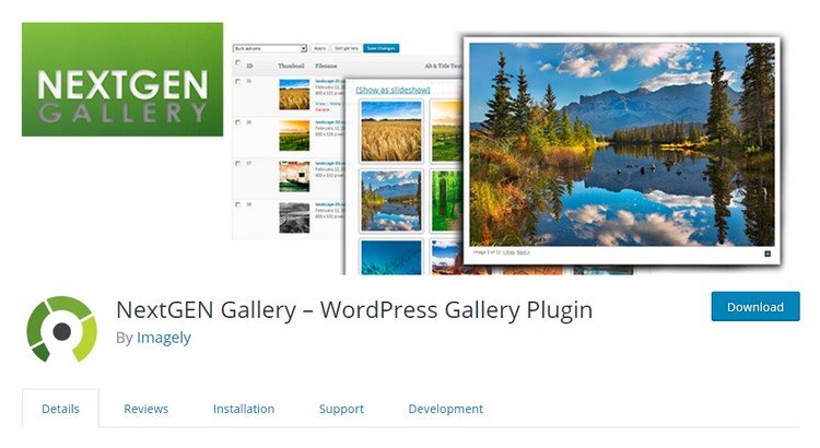 Best Plugins WordPress for an Creating Image Gallery