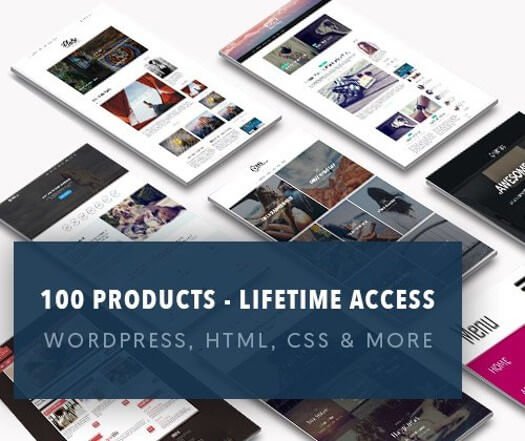 100 Products Bundle with Lifetime Access.