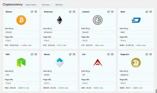 Cryptocurrency Exchange Plugins - CrytptoWP is a popular WordPress plugins in the cryptocurrency market.
