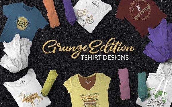 Cool and unique Grunge edition shirt designs. 