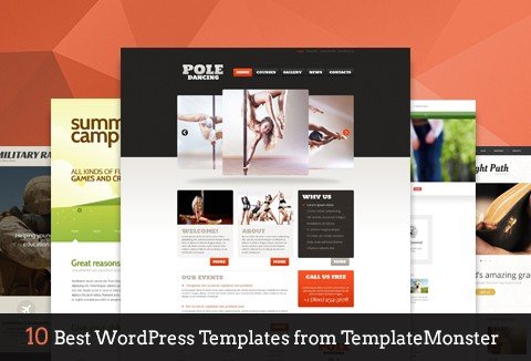 Download 10 WordPress Templates from TemplateMonster.