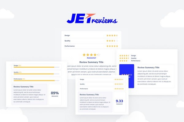 JetReviews is an Elementor assists in creating reviews and adding ratings to the pages built with Elementor.