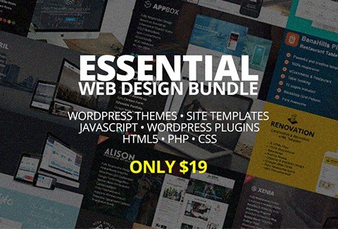 A great web design bundle for all the WordPress Ninjas.