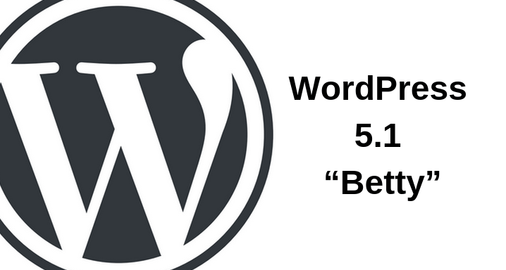 WordPress 5.1 Betty
