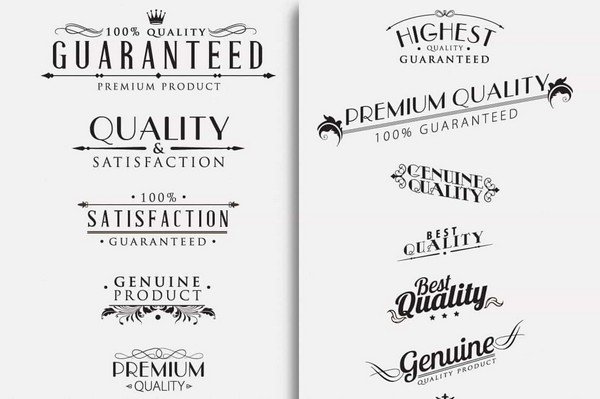 Mighty Design Bundle - Calligraphic design elements.