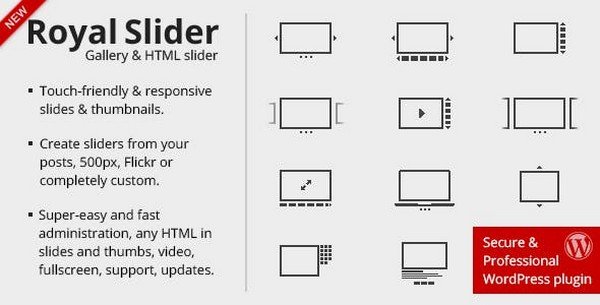 RoyalSlider is one of the most feature-packed slider plugin for WordPress.