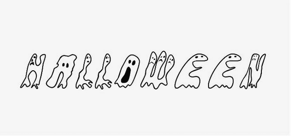 The Groovy Ghosties font is perfect for Halloween designs.