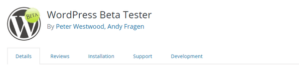 Install the WordPress Beta Tester plugin and try out all the new features