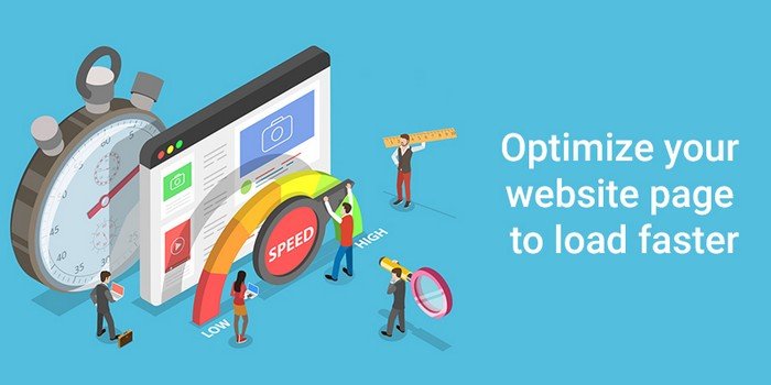 Optimize your website to load faster.