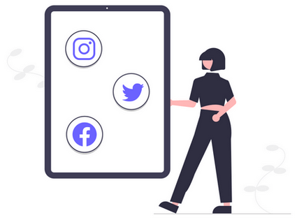 Follow buttons are a simple but efficient way of getting users to follow your social media accounts directly from your site.