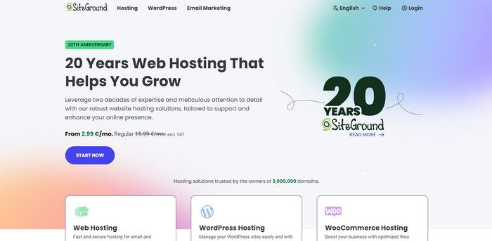 SiteGround is a top-rated WordPress hosting provider.