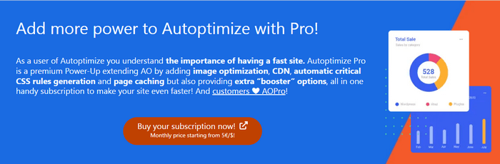 Settings in the Pro version of Autoptimize.